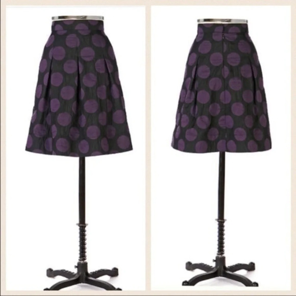 Anthropologie Corey Lynn Calter Polka Dot Skirt - Picture 1 of 5